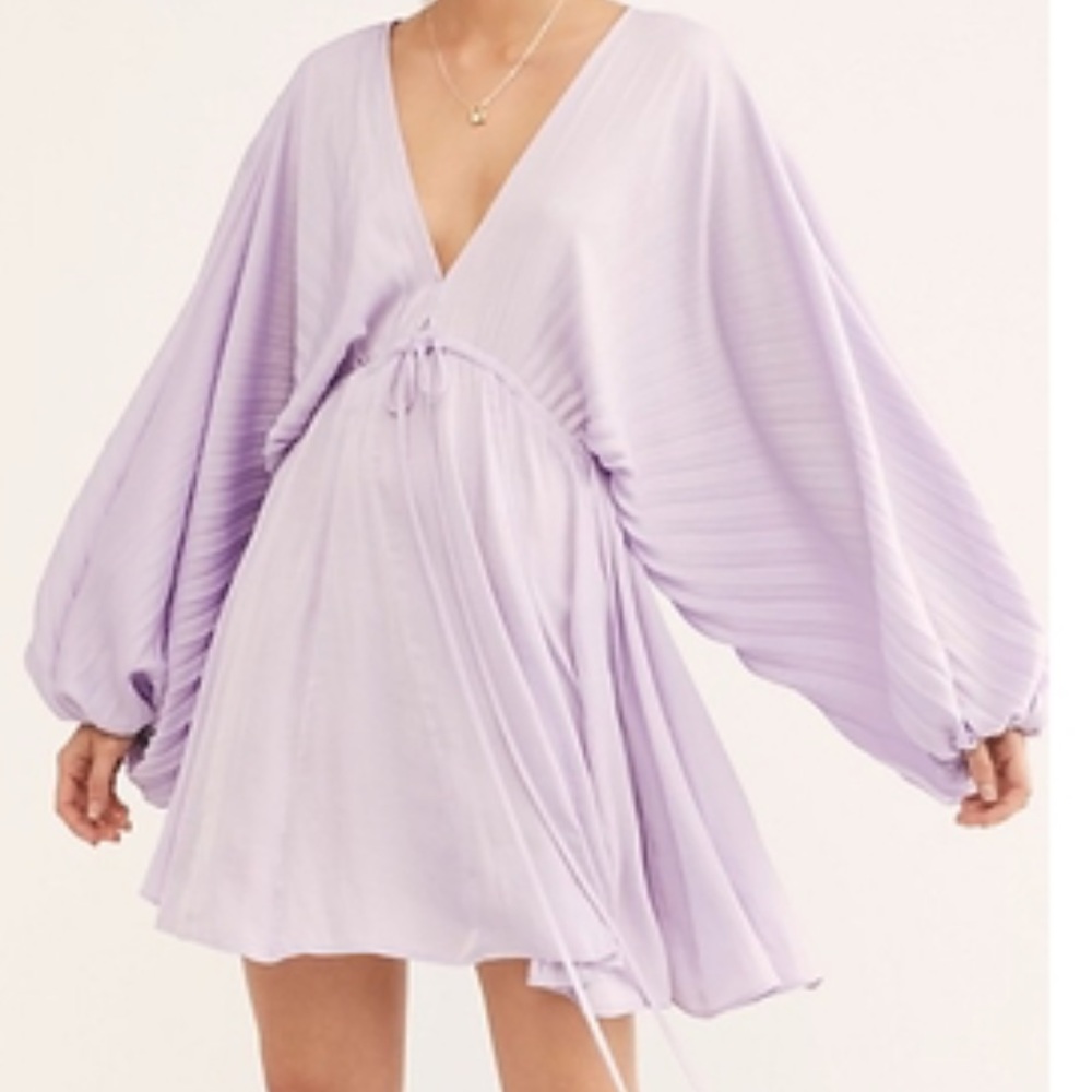 Free people lavender dress